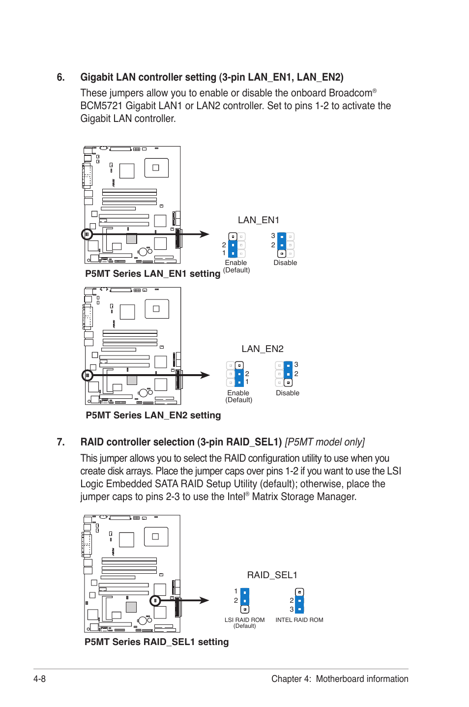 Matrix storage manager | Asus TS300-PA4 User Manual | Page 76 / 204