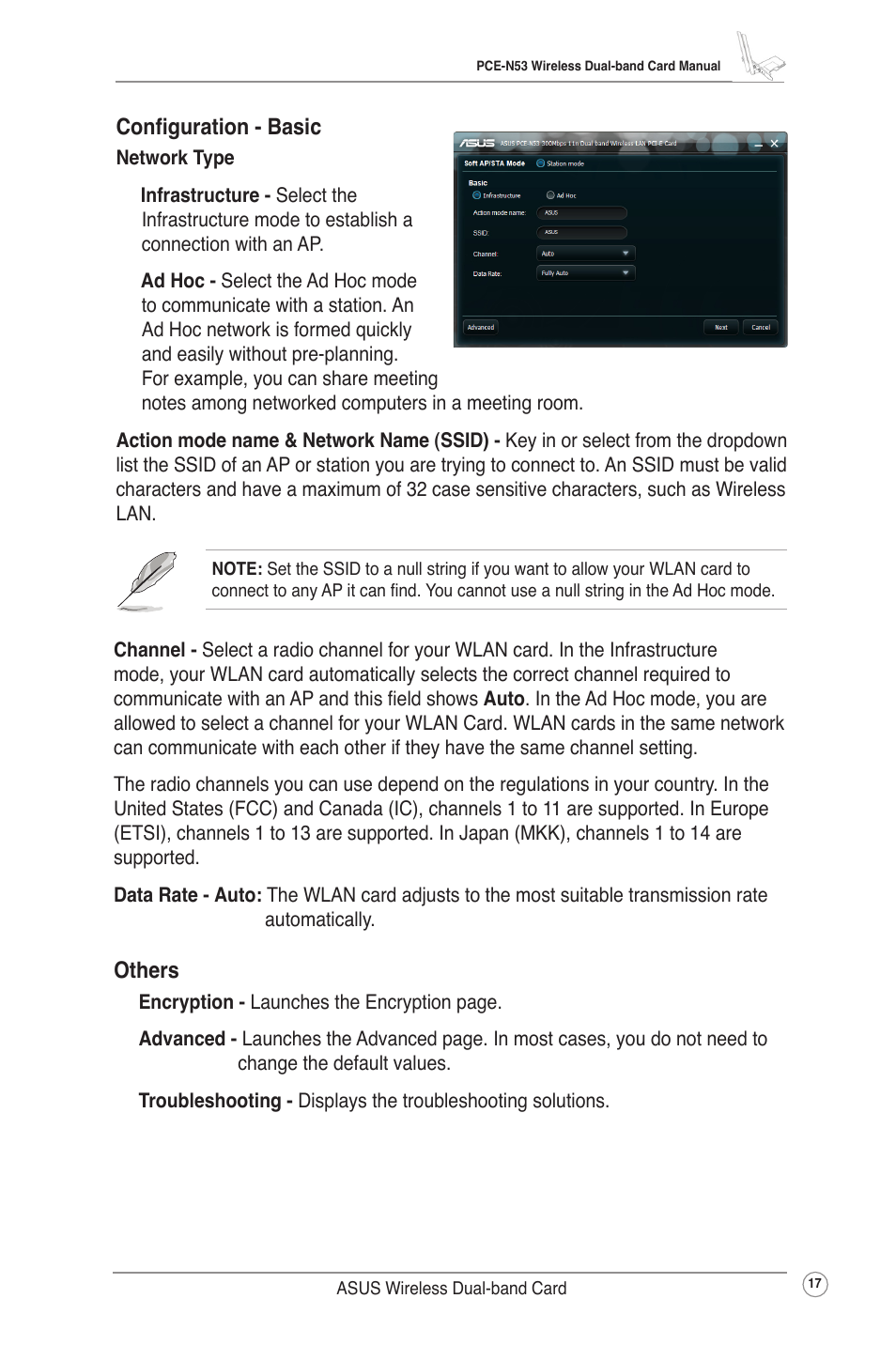 Asus Wireless Dual-band PCI-E Card PCE-N53 User Manual | Page 20 / 35