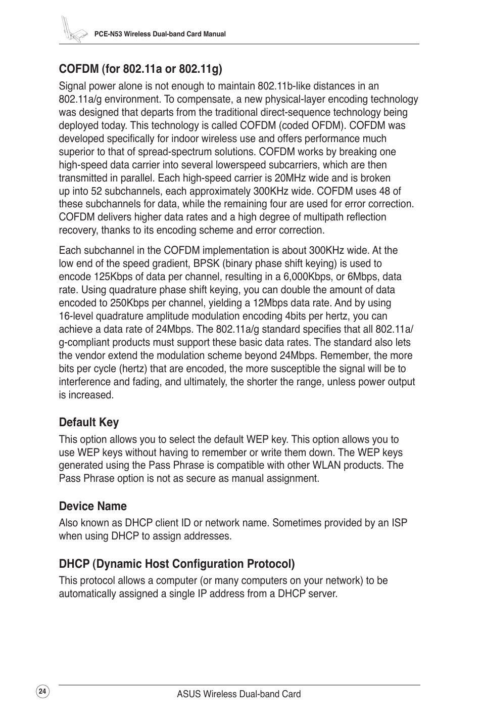 Asus Wireless Dual-band PCI-E Card PCE-N53 User Manual | Page 27 / 35