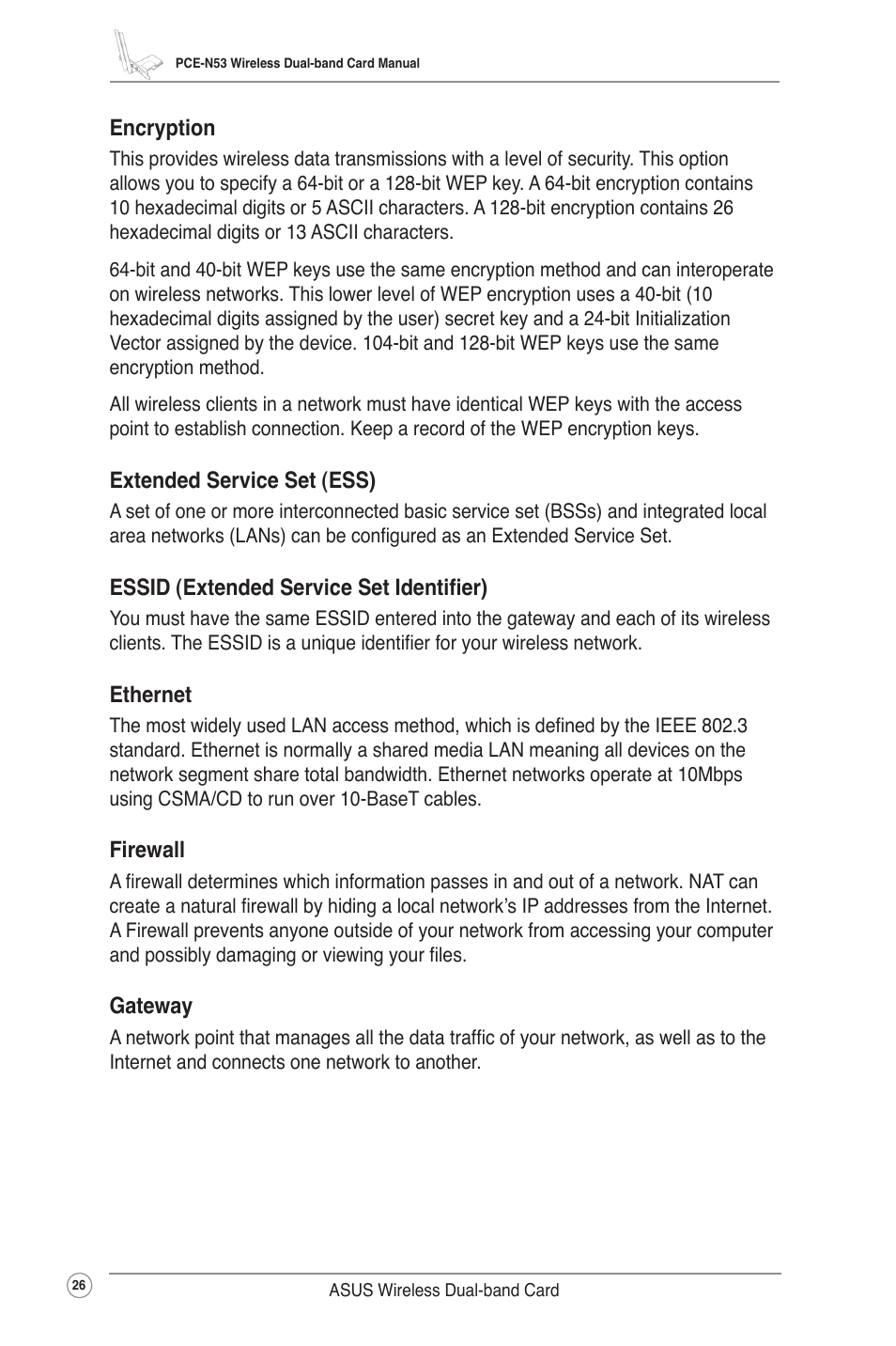 Asus Wireless Dual-band PCI-E Card PCE-N53 User Manual | Page 29 / 35