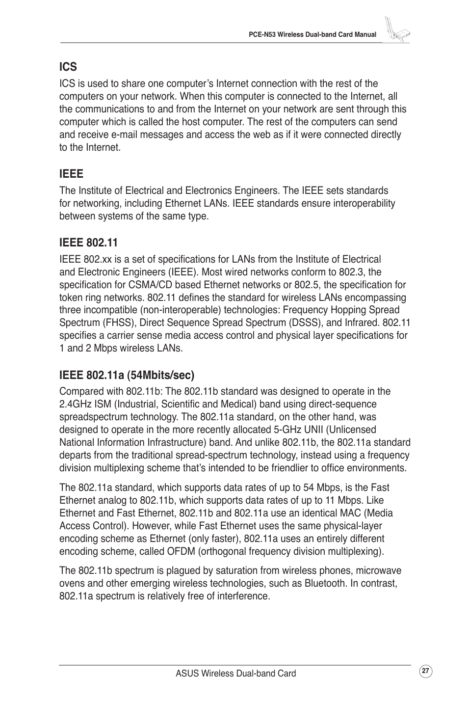 Asus Wireless Dual-band PCI-E Card PCE-N53 User Manual | Page 30 / 35