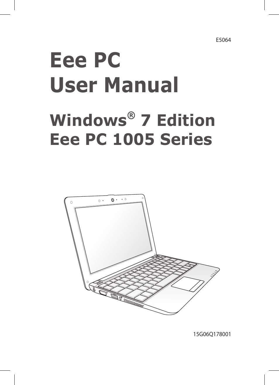 Asus EEE PC E5064 User Manual | 60 pages