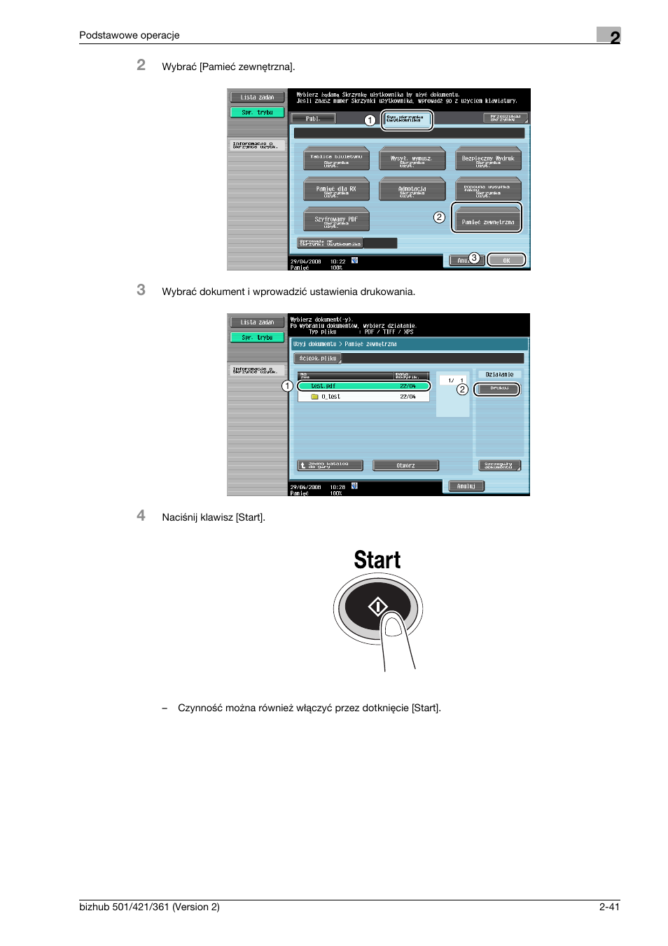 Konica Minolta bizhub 501 User Manual | Page 109 / 288