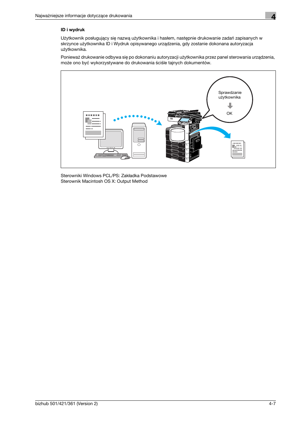 Id i wydruk | Konica Minolta bizhub 501 User Manual | Page 159 / 288