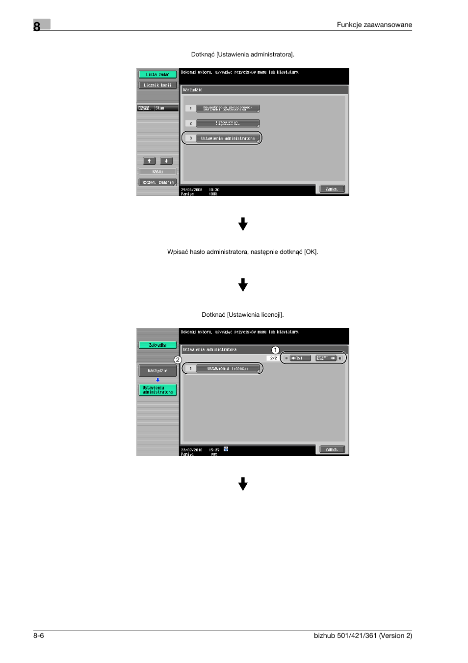 Konica Minolta bizhub 501 User Manual | Page 250 / 288