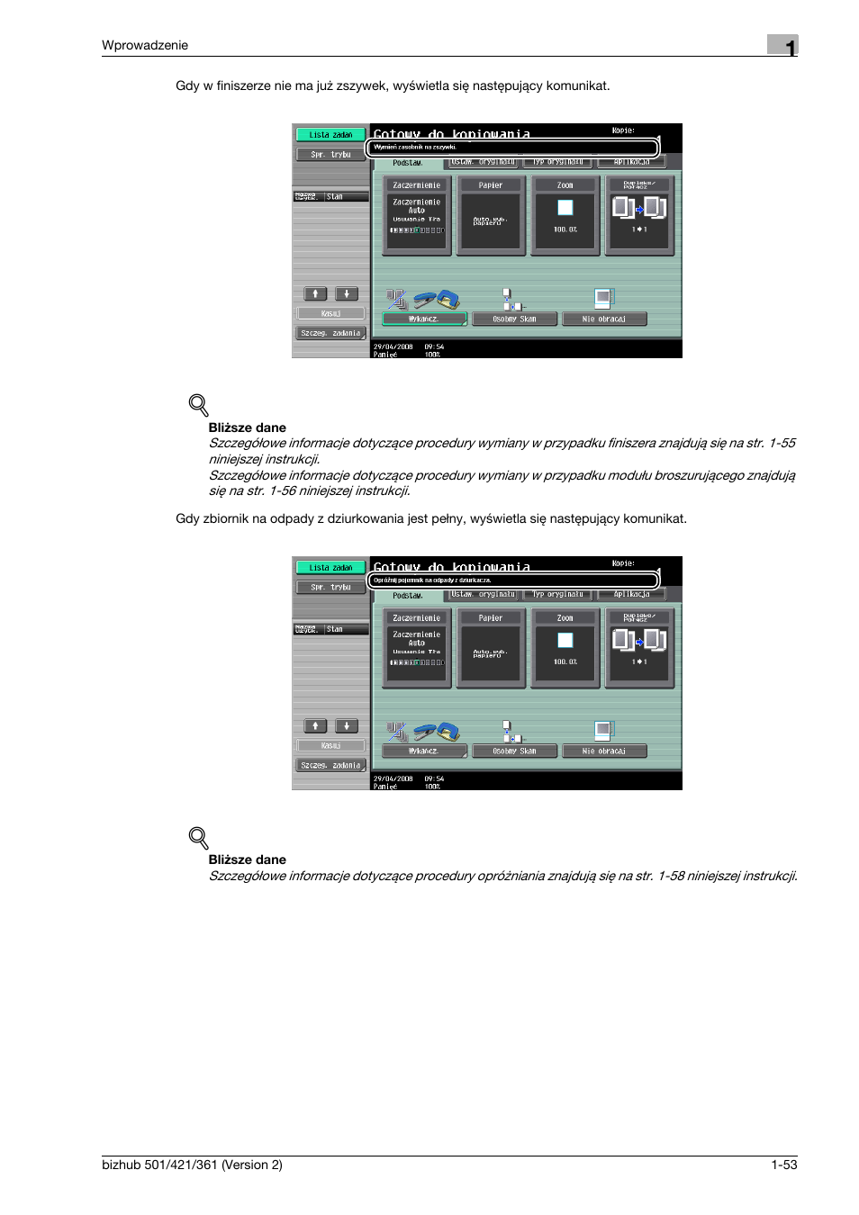 Konica Minolta bizhub 501 User Manual | Page 59 / 288
