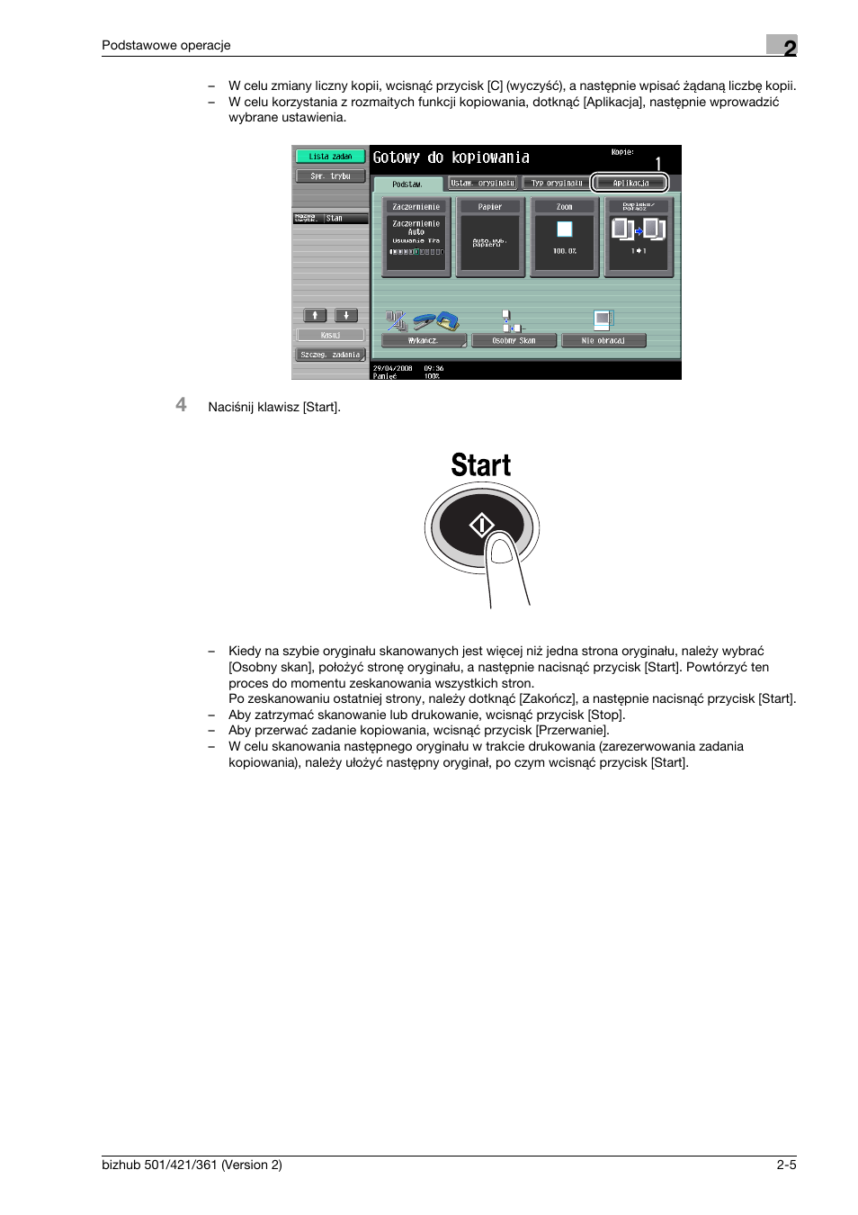 Konica Minolta bizhub 501 User Manual | Page 73 / 288