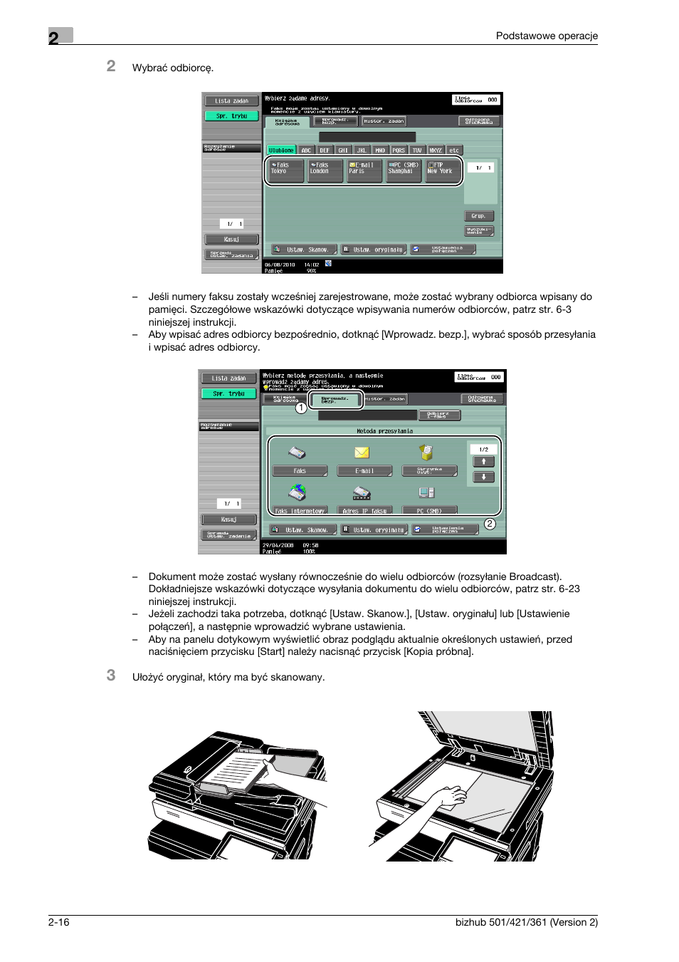 Konica Minolta bizhub 501 User Manual | Page 84 / 288