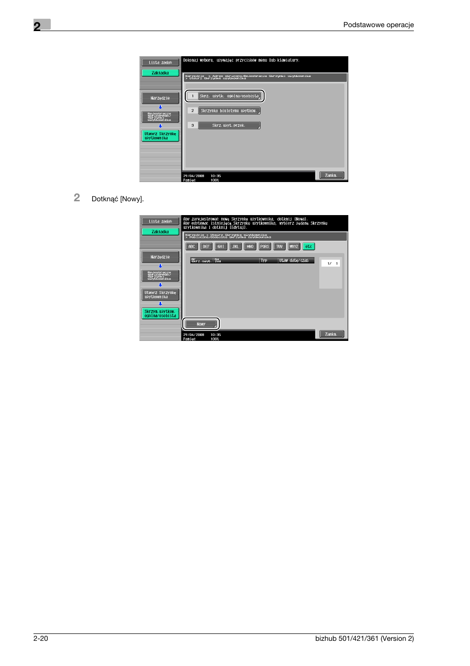 Konica Minolta bizhub 501 User Manual | Page 88 / 288