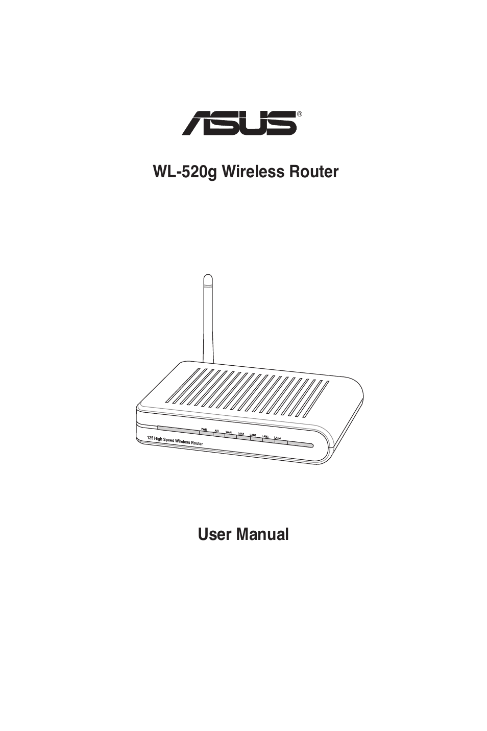 Asus WL-520G User Manual | 31 pages