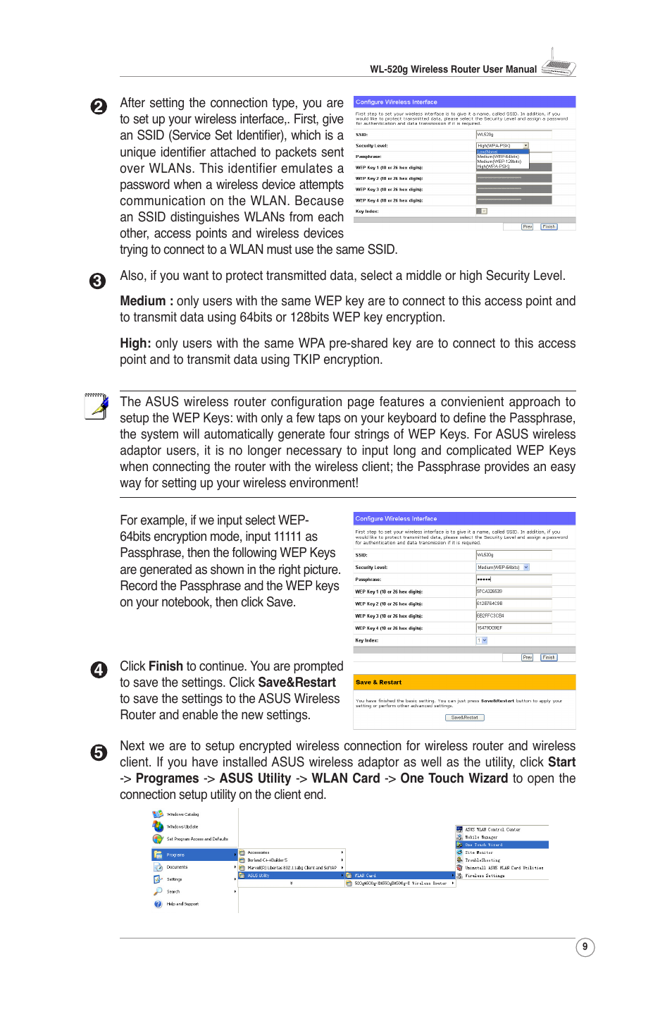 Asus WL-520G User Manual | Page 10 / 31