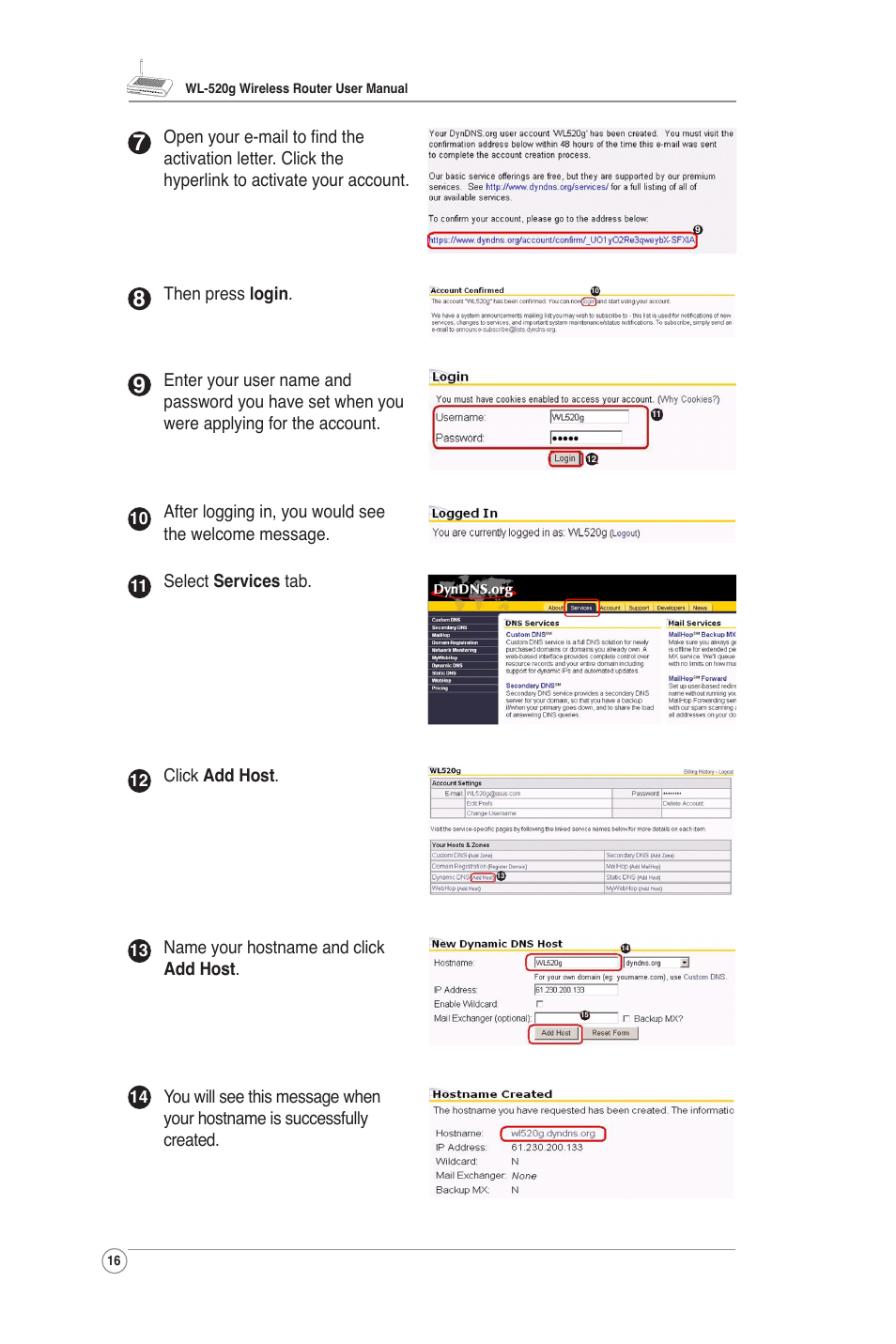 Asus WL-520G User Manual | Page 17 / 31