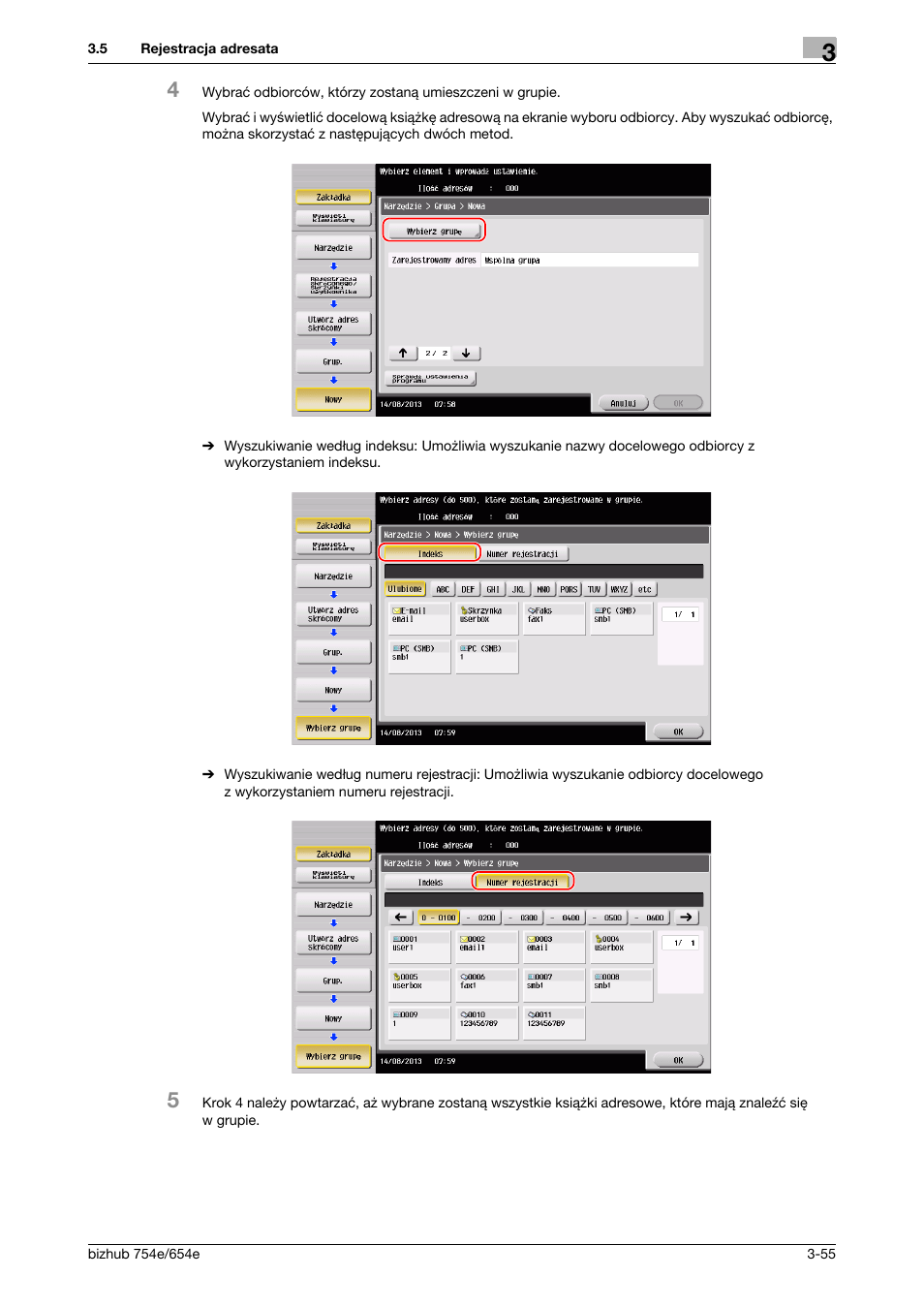 Konica Minolta bizhub 754e User Manual | Page 127 / 170