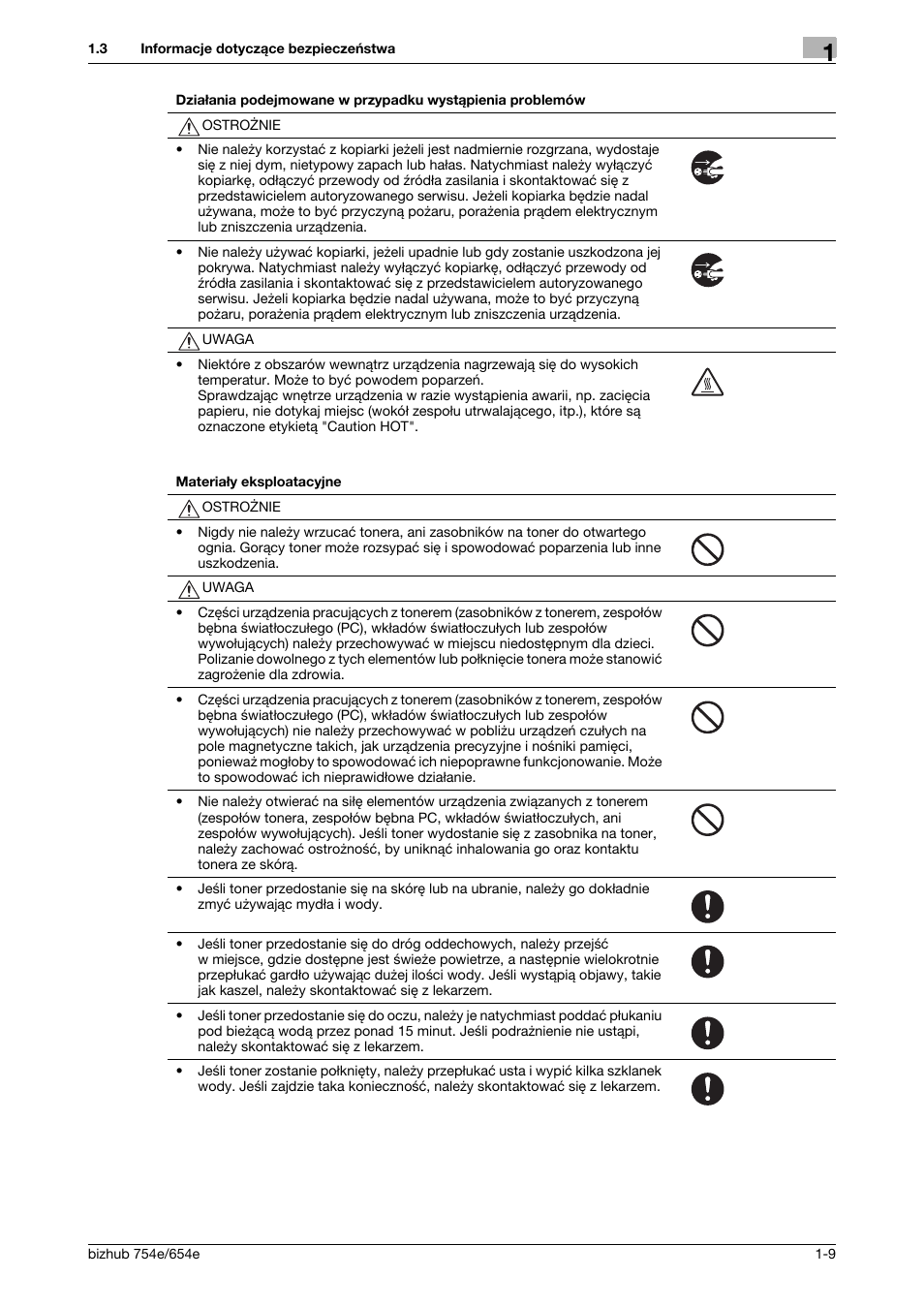 Konica Minolta bizhub 754e User Manual | Page 13 / 170