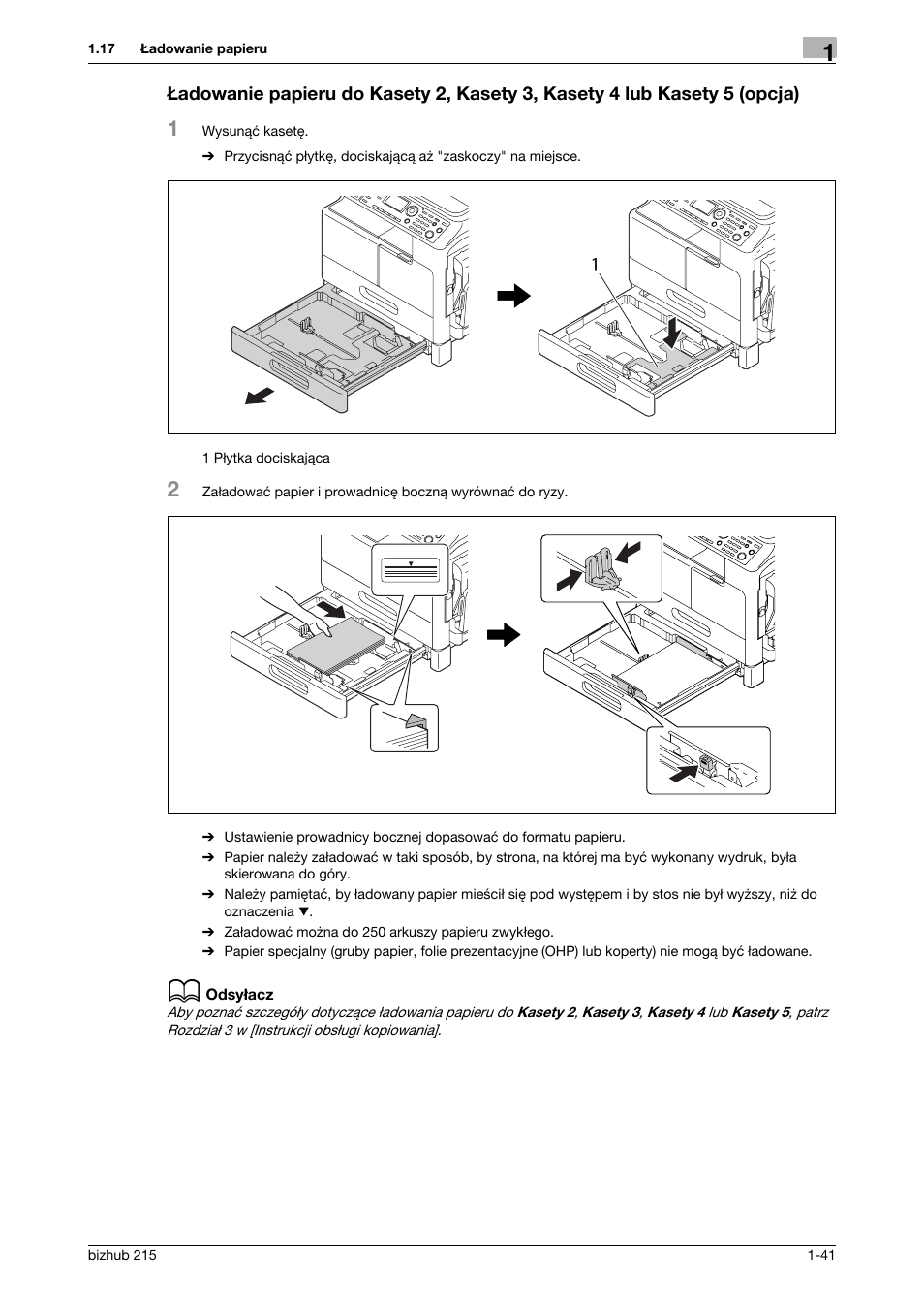 Konica Minolta Bizhub 215 User Manual | Page 47 / 128