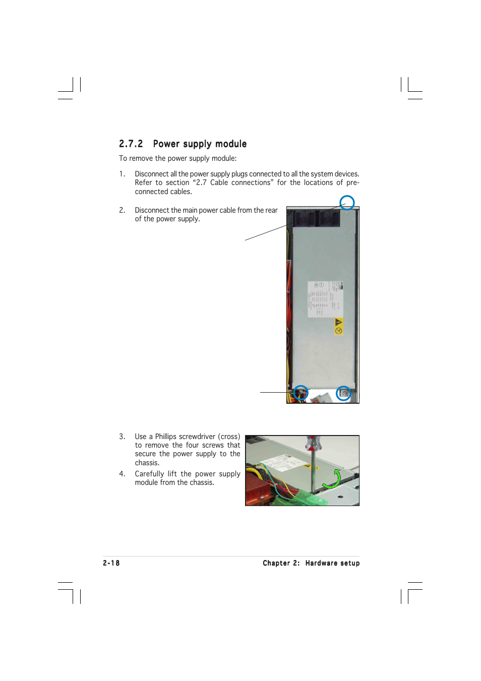 Asus 1U Rackmount Barebone Server RS160-E3/PS4 User Manual | Page 36 / 140