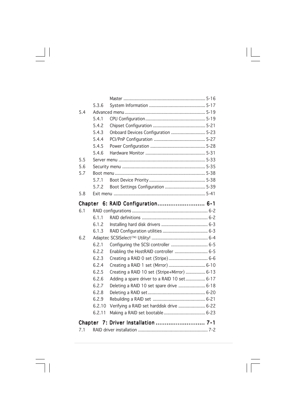 Asus 1U Rackmount Barebone Server RS160-E3/PS4 User Manual | Page 5 / 140