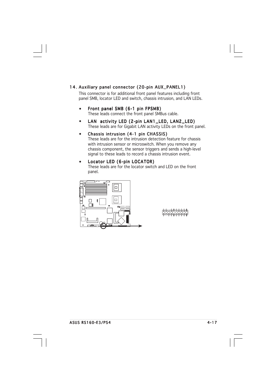 Asus 1U Rackmount Barebone Server RS160-E3/PS4 User Manual | Page 61 / 140