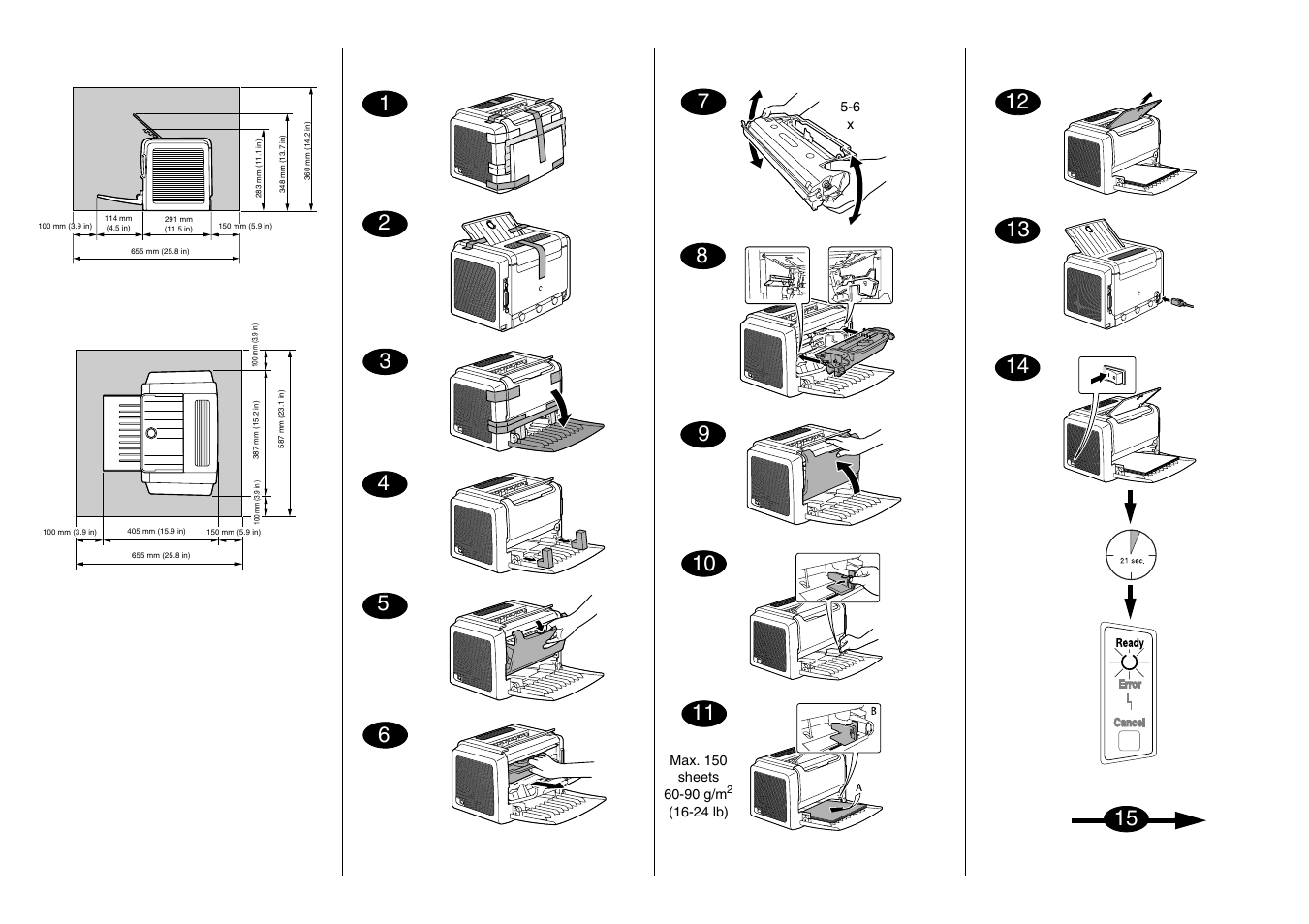 Konica Minolta PagePro 1350W User Manual | Page 3 / 22