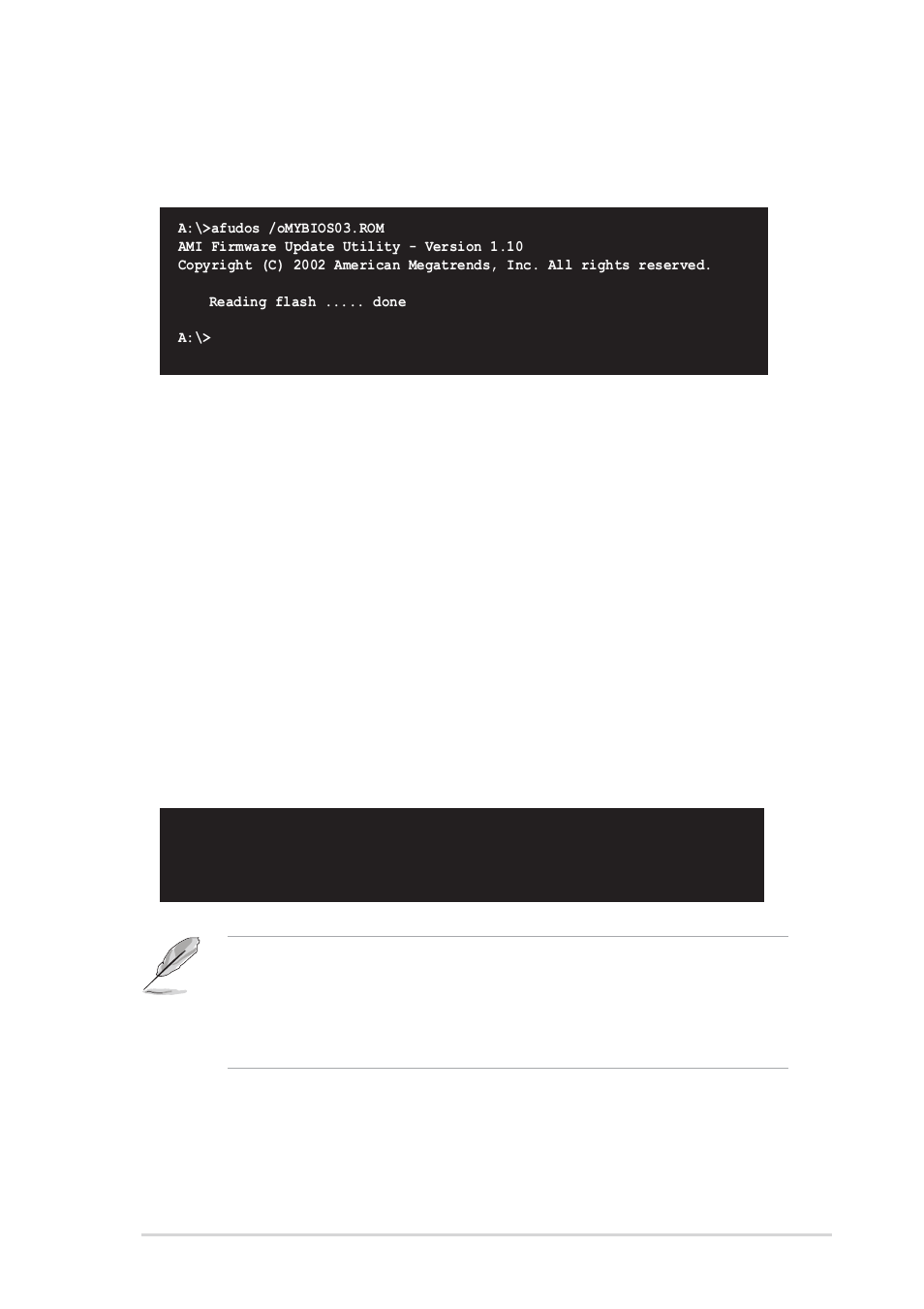 4 using asus ez flash to update the bios | Asus A7V880 User Manual | Page 43 / 76