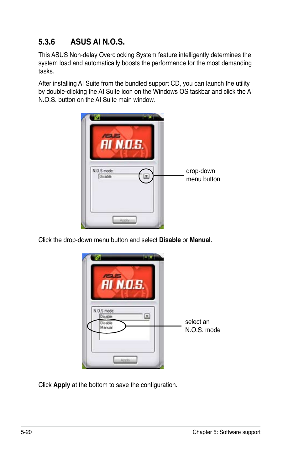 6 asus ai n.o.s | Asus P5B-E Plus User Manual | Page 126 / 158