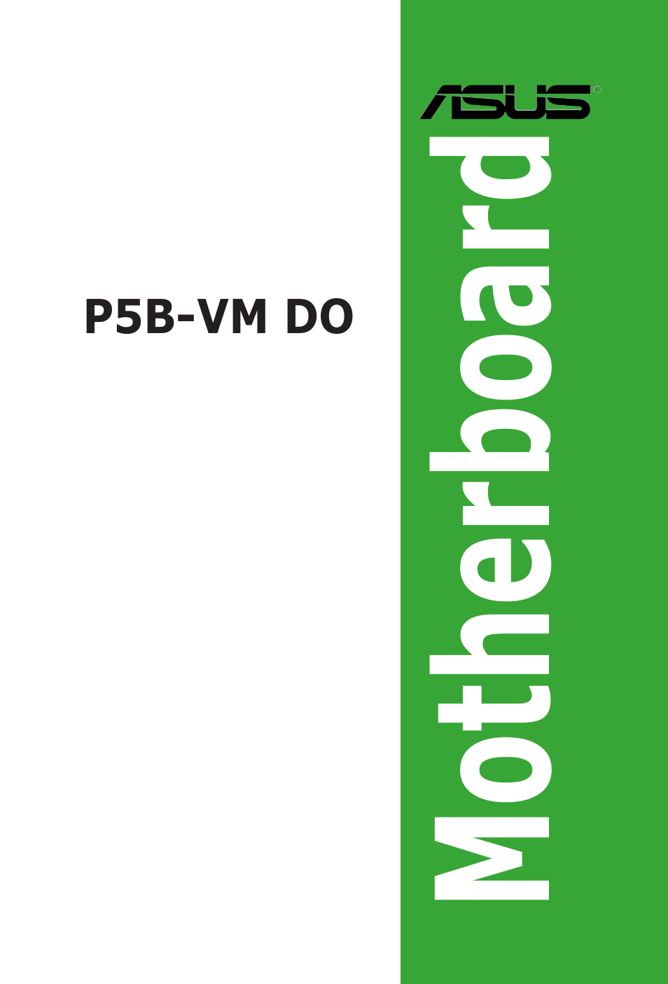 Asus P5B-VM DO User Manual | 100 pages