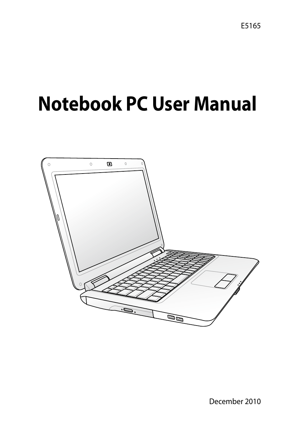 Asus E5165 User Manual | 108 pages