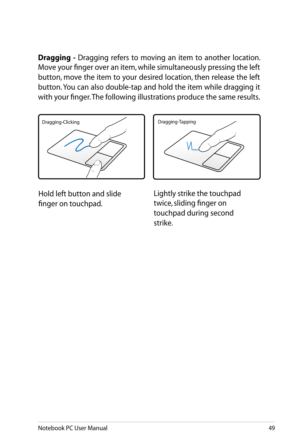 Asus E5165 User Manual | Page 49 / 108