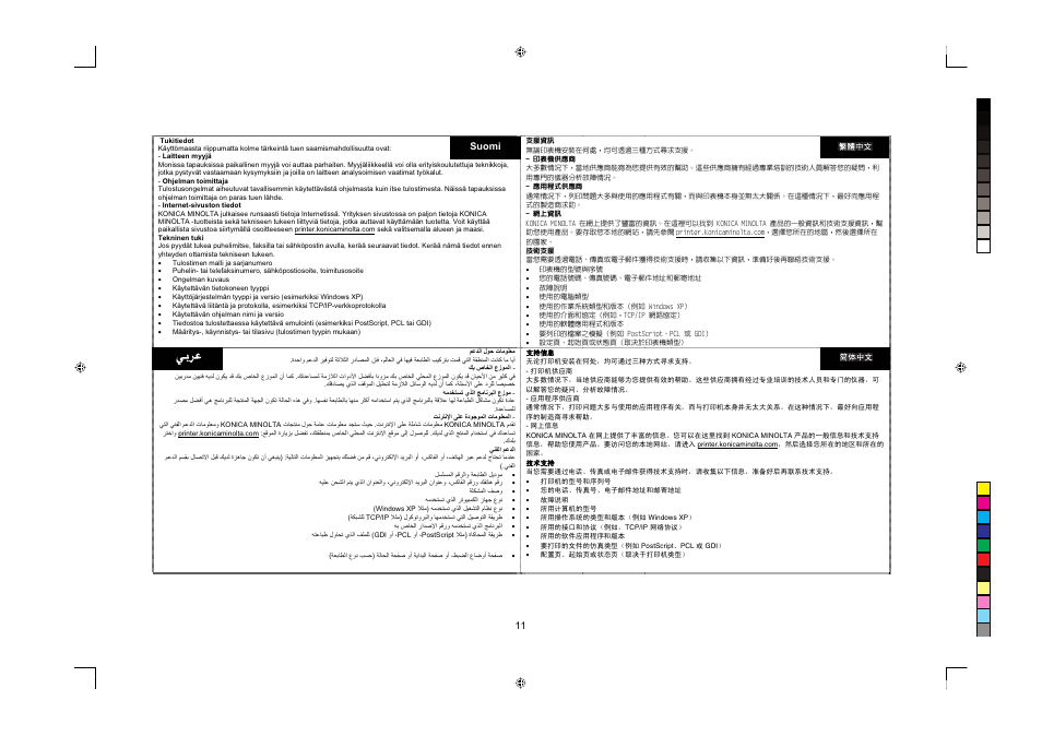 Konica Minolta PagePro 1380MF User Manual | Page 11 / 56