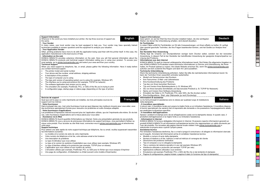 Konica Minolta PagePro 1380MF User Manual | Page 7 / 56