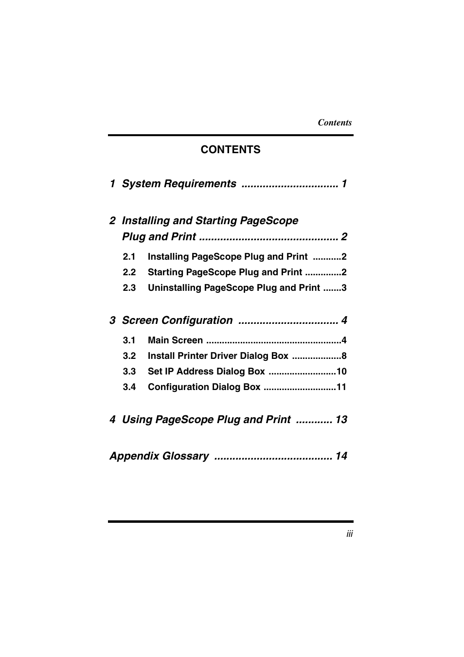 Konica Minolta BIZHUB C30P User Manual | Page 4 / 20