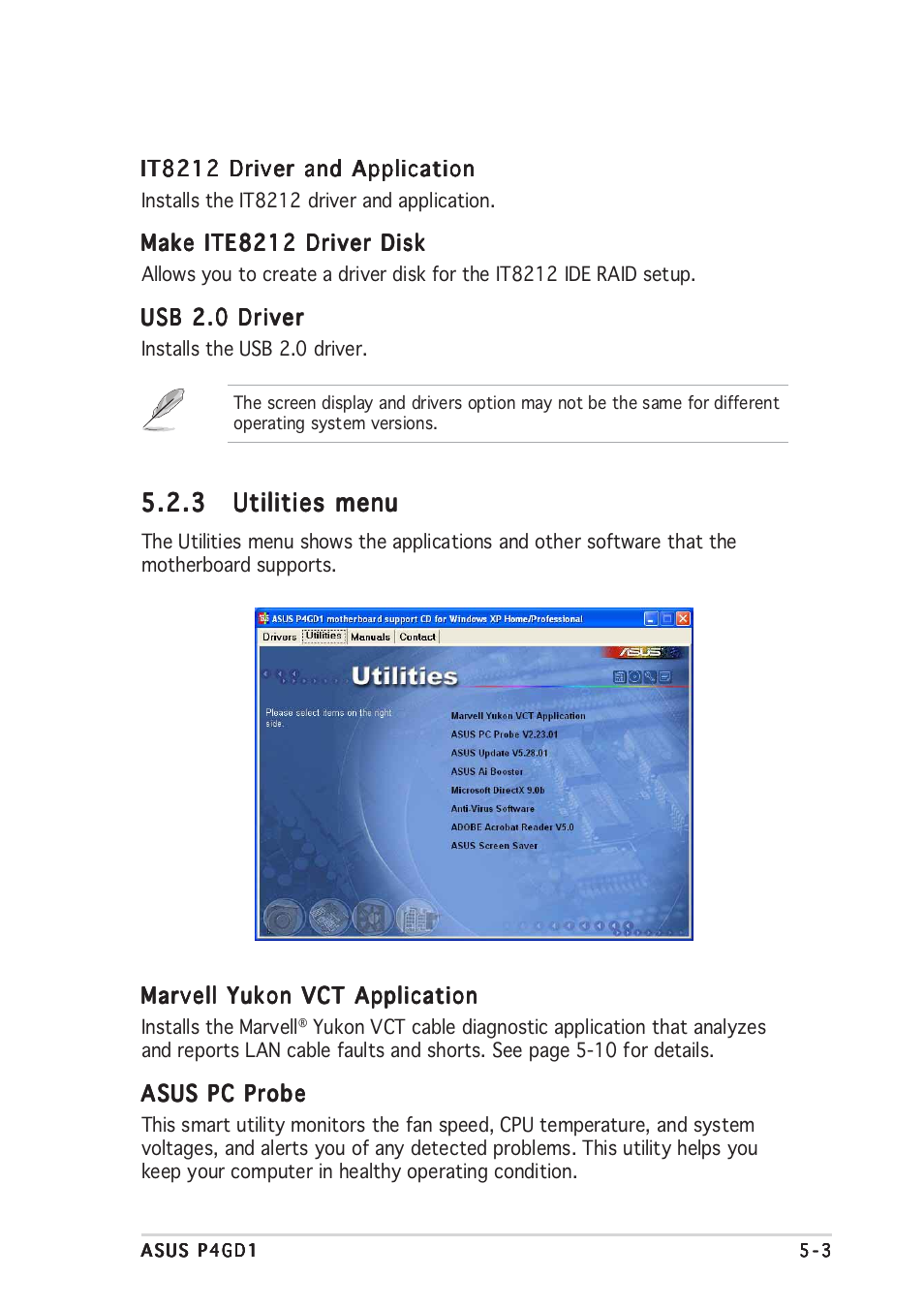 Asus P4GD1 User Manual | Page 101 / 122