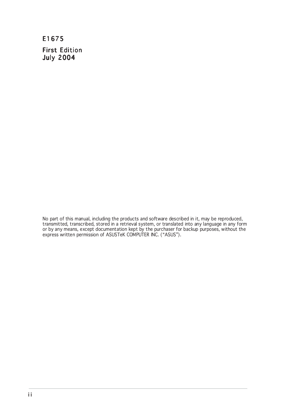 Asus P4GD1 User Manual | Page 2 / 122