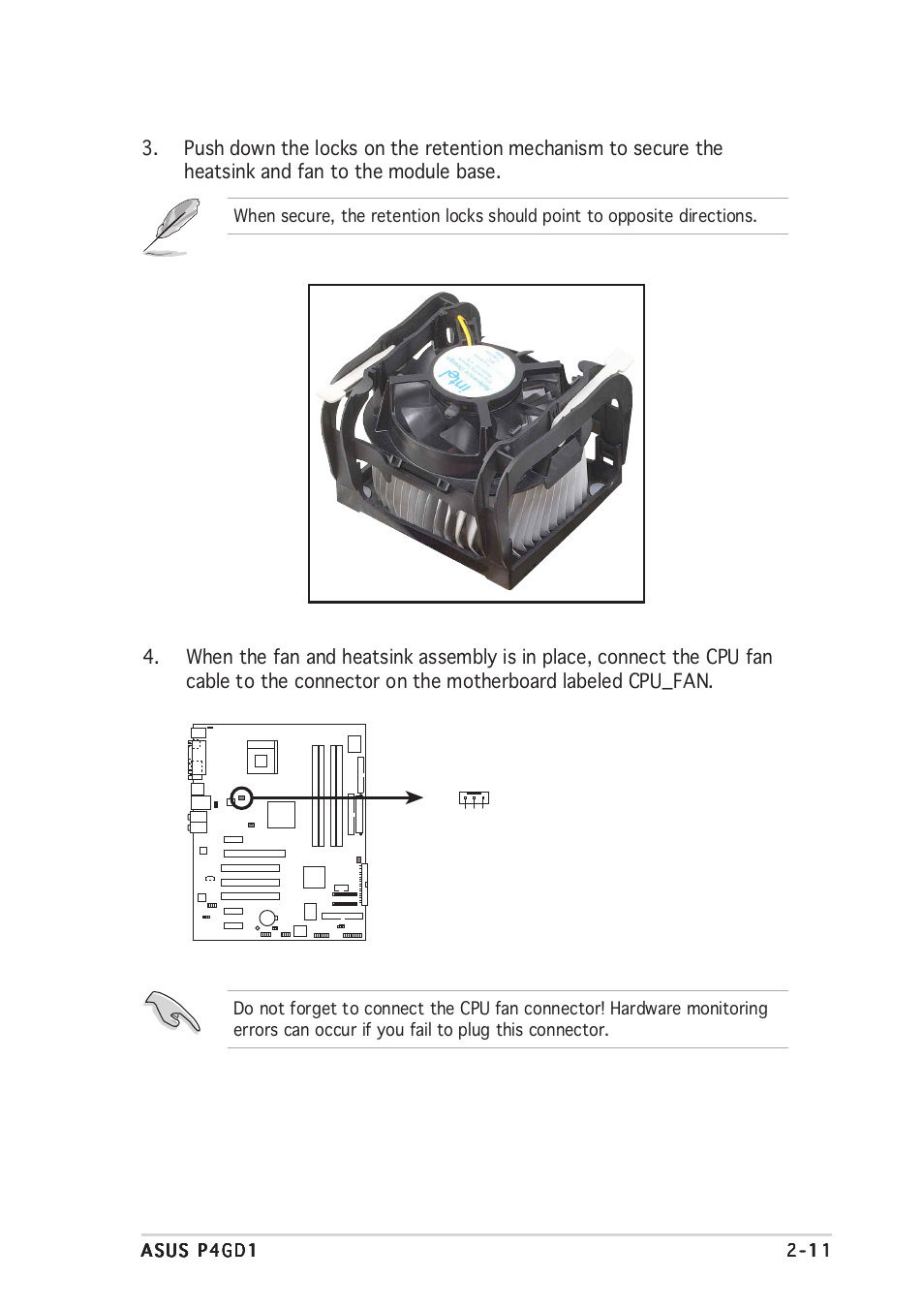 Asus P4GD1 User Manual | Page 31 / 122