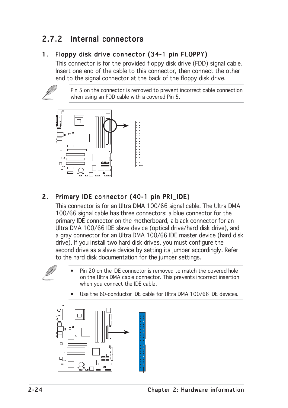 Asus P4GD1 User Manual | Page 44 / 122