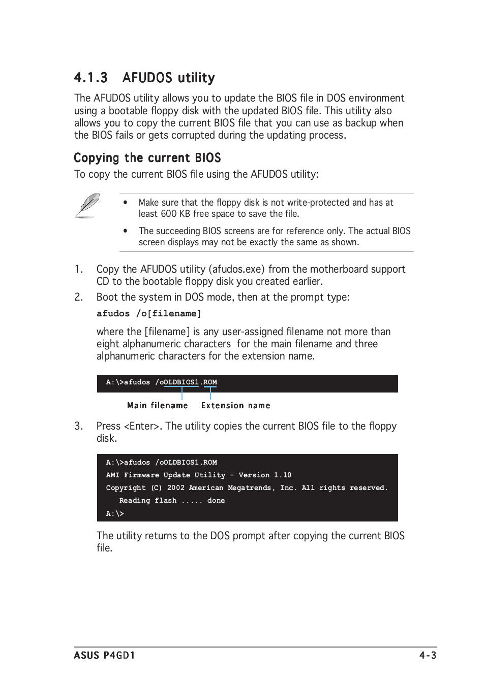 Asus P4GD1 User Manual | Page 61 / 122
