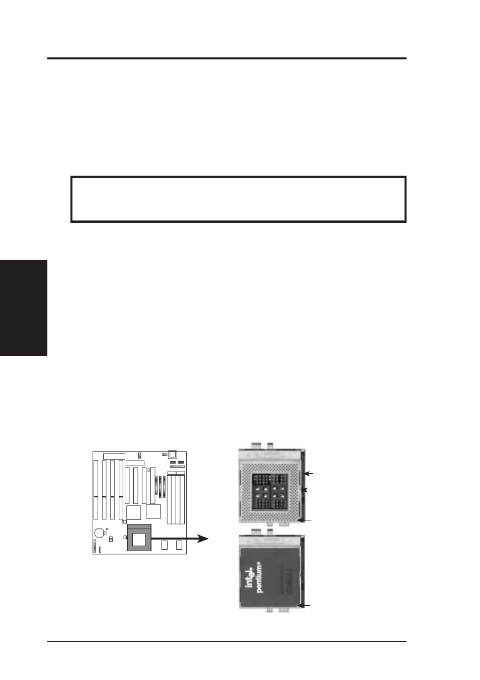 Iii. installation, Central processing unit (cpu), Zif socket 7 with pentium processor | Asus VX97 User Manual | Page 18 / 60