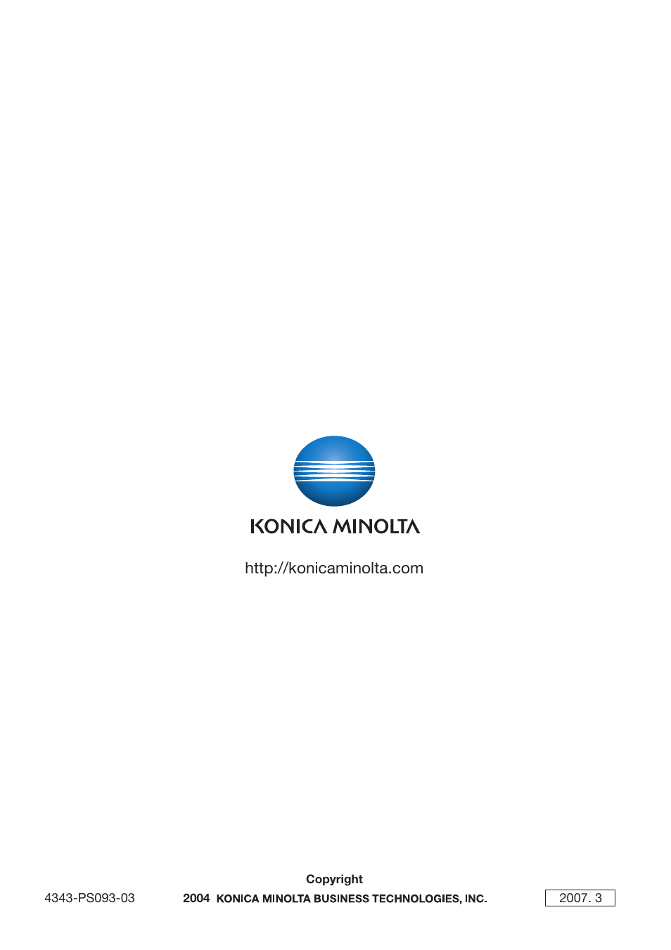 Konica Minolta bizhub C31P User Manual | Page 60 / 60