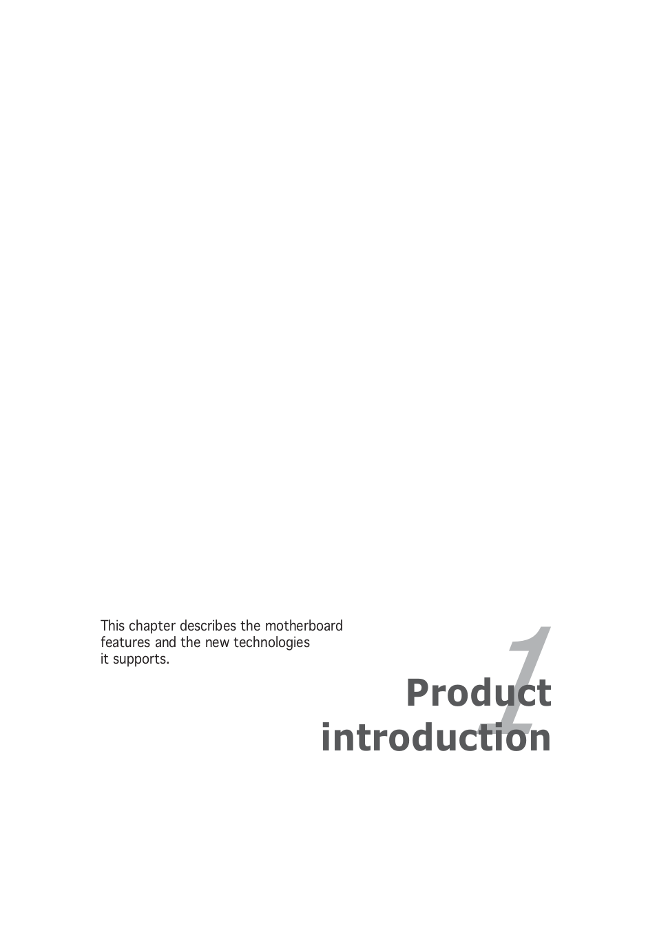 Asus P5GD2 User Manual | Page 13 / 134