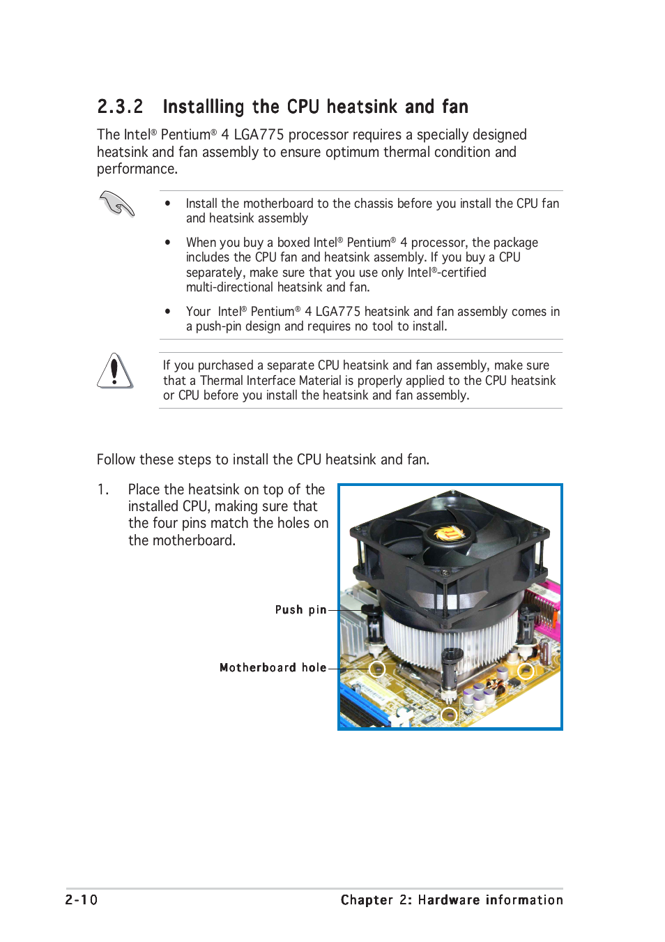 Asus P5GD2 User Manual | Page 32 / 134