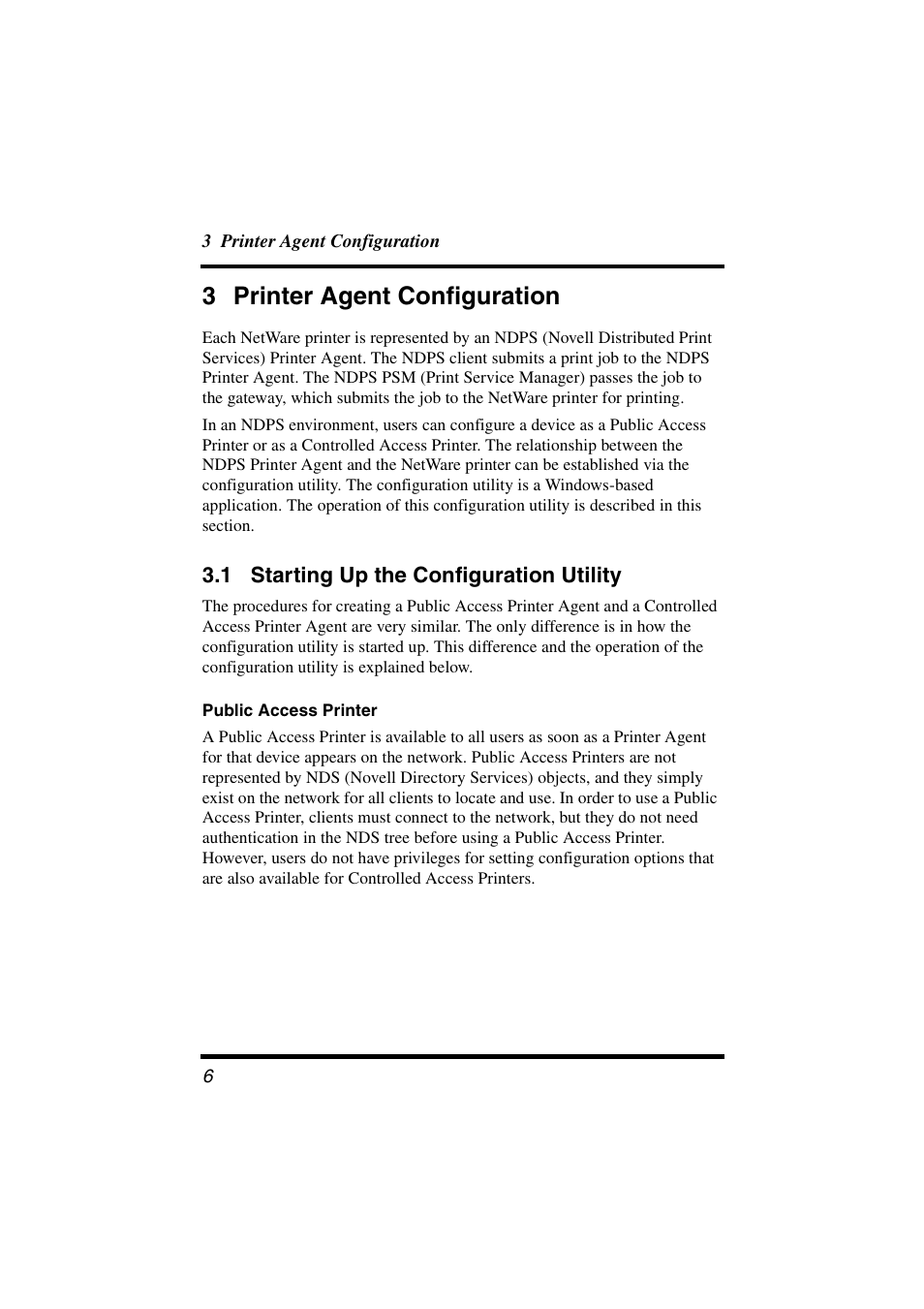 3 printer agent configuration, 1 starting up the configuration utility | Konica Minolta BIZHUB C30P User Manual | Page 13 / 47