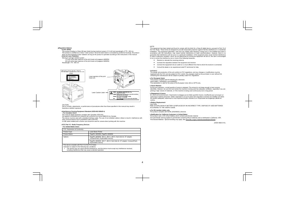 Konica Minolta PagePro 5650EN User Manual | Page 3 / 46