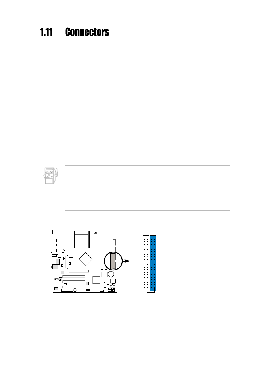 11 connectors | Asus Motherboard A7N8X-VM User Manual | Page 24 / 64