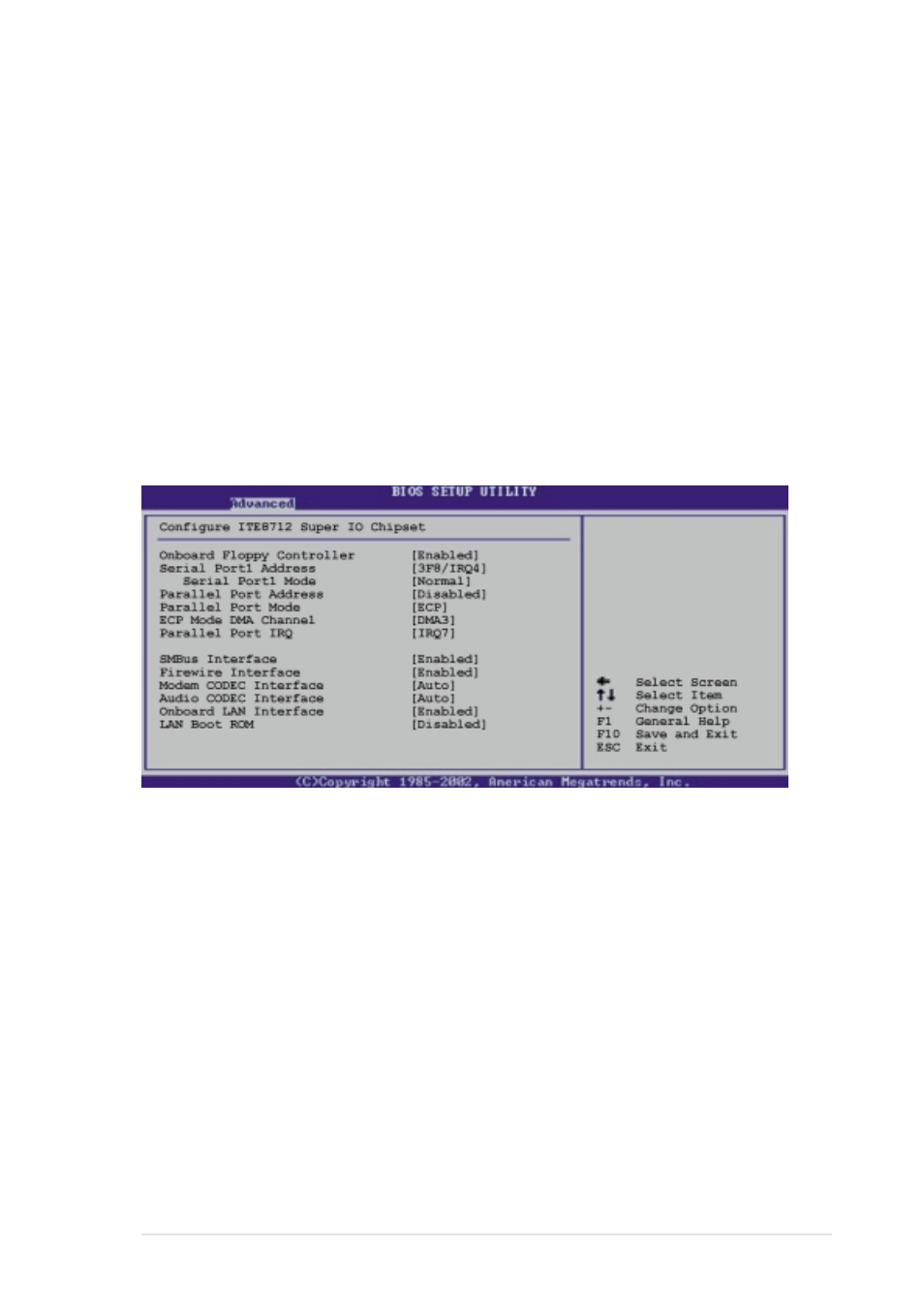 2 onboard devices configuration | Asus Motherboard A7N8X-VM User Manual | Page 41 / 64