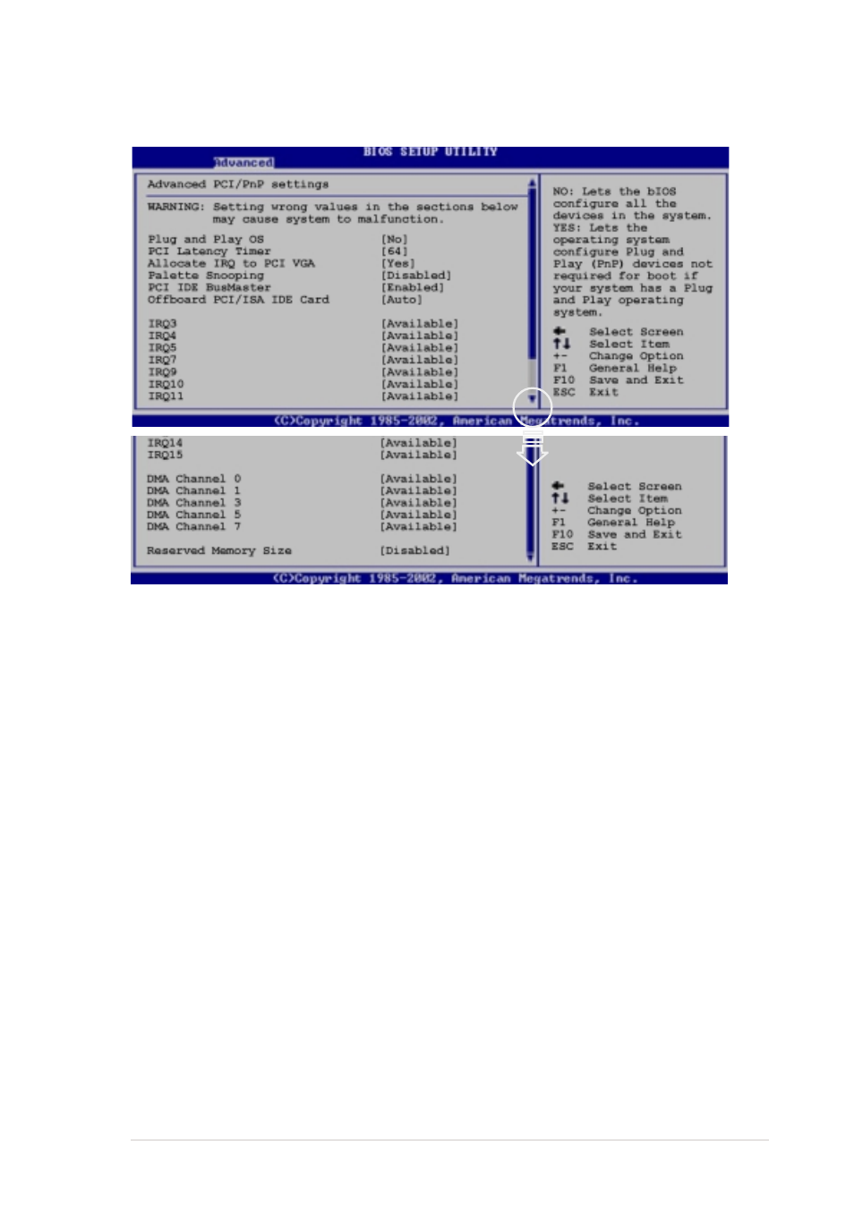 3 pcipnp | Asus Motherboard A7N8X-VM User Manual | Page 43 / 64