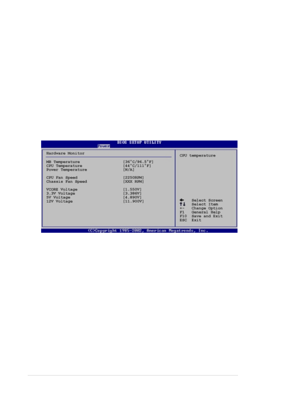 2 hardware monitor | Asus Motherboard A7N8X-VM User Manual | Page 46 / 64