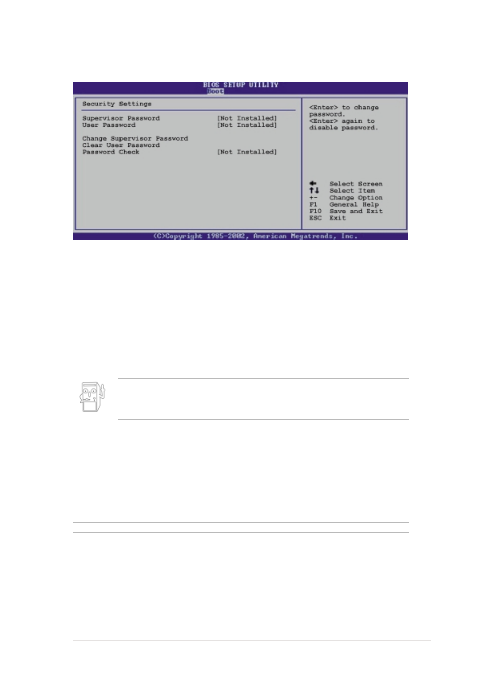 2 security | Asus Motherboard A7N8X-VM User Manual | Page 49 / 64