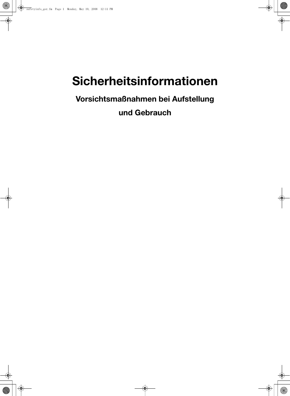 Safetyinfo_ger.pdf, Sicherheitsinformationen | Konica Minolta bizhub PRO 1600P User Manual | Page 19 / 148