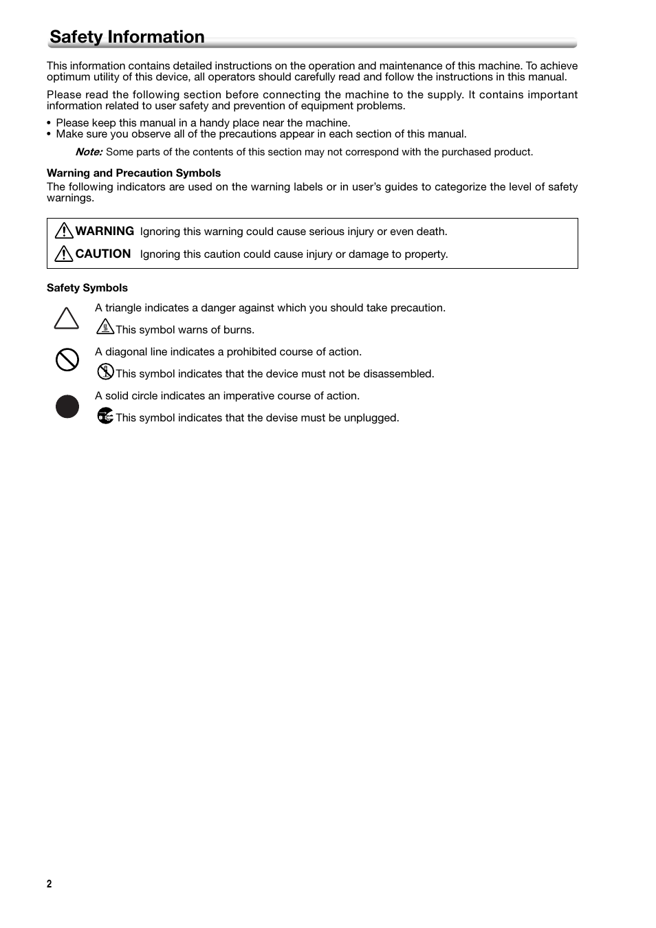 Safety information | Konica Minolta bizhub PRO 1600P User Manual | Page 4 / 148