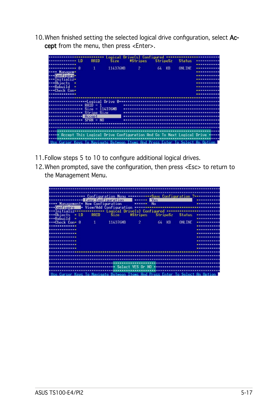 Asus Pedestal Server TS100-E4/PI2 User Manual | Page 117 / 158